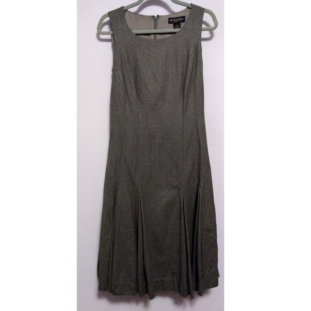 100% Wool Brooks Brothers Pleated Dress